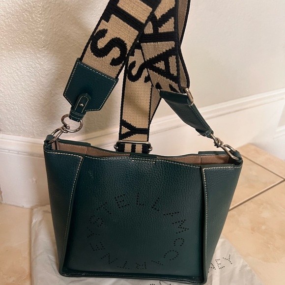 Stella McCartney Green Messenger Bag - Picture 5 of 10